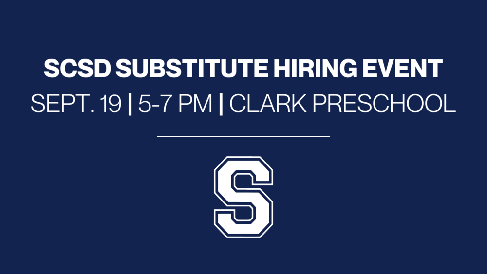Substitute Hiring Event Cover